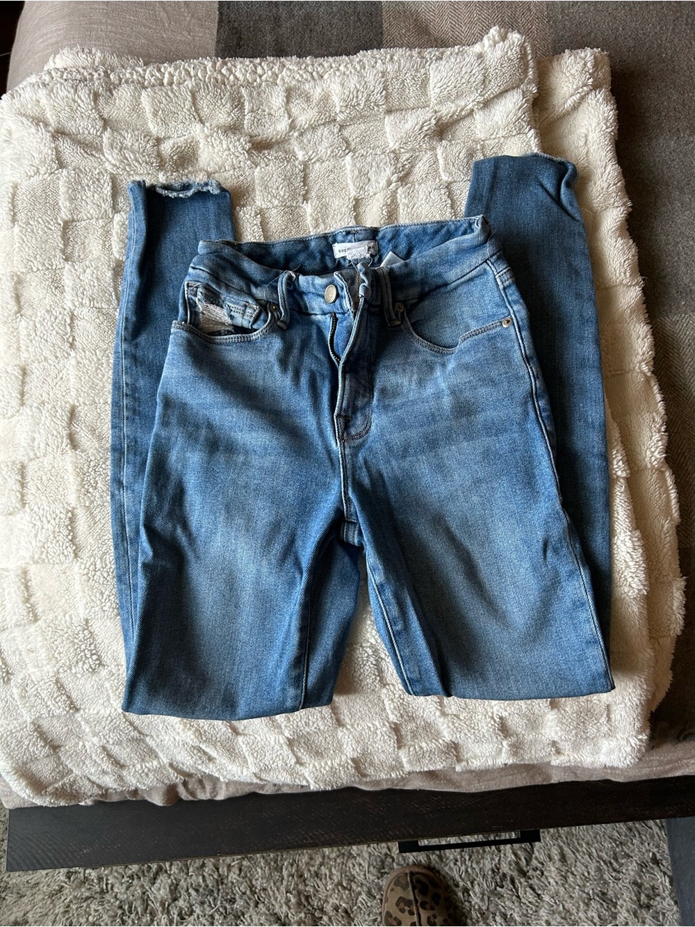 Good American Light Blue Skinny Jeans